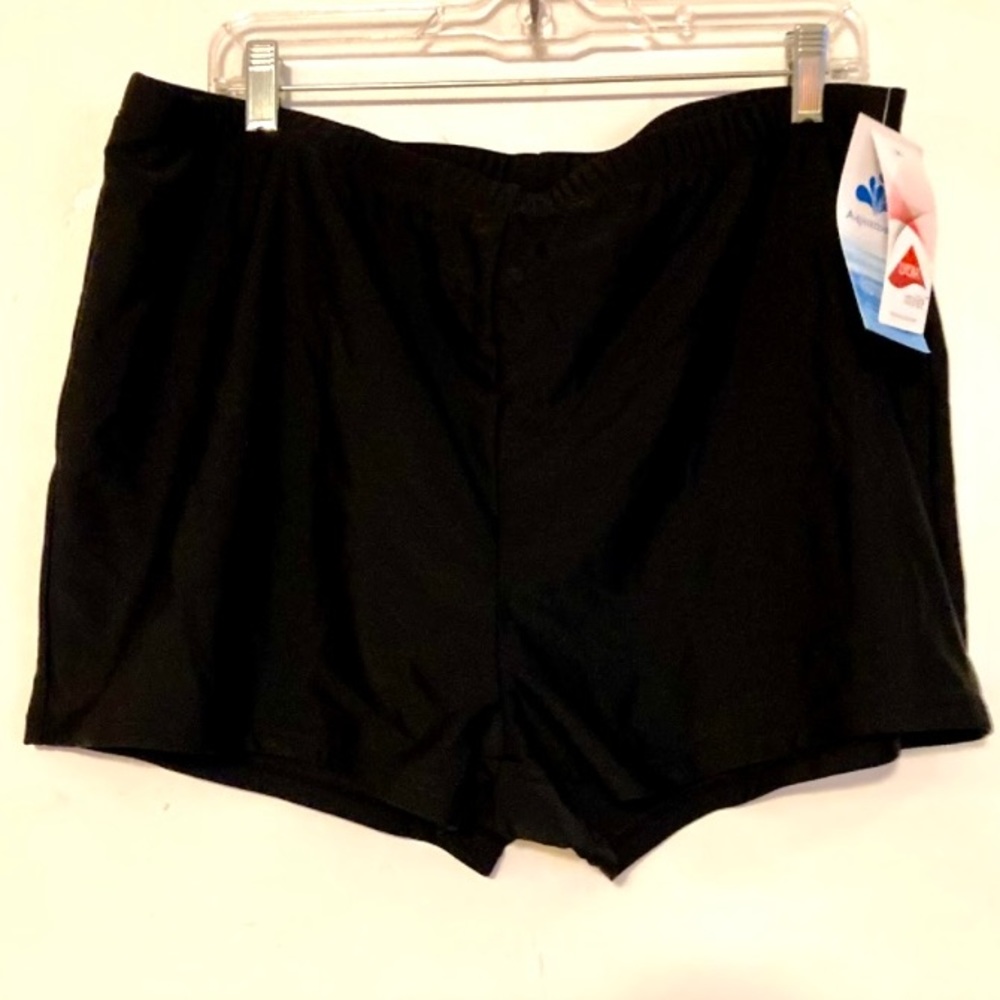 Swimsuits for All Boy Shorts black Swim Bottoms